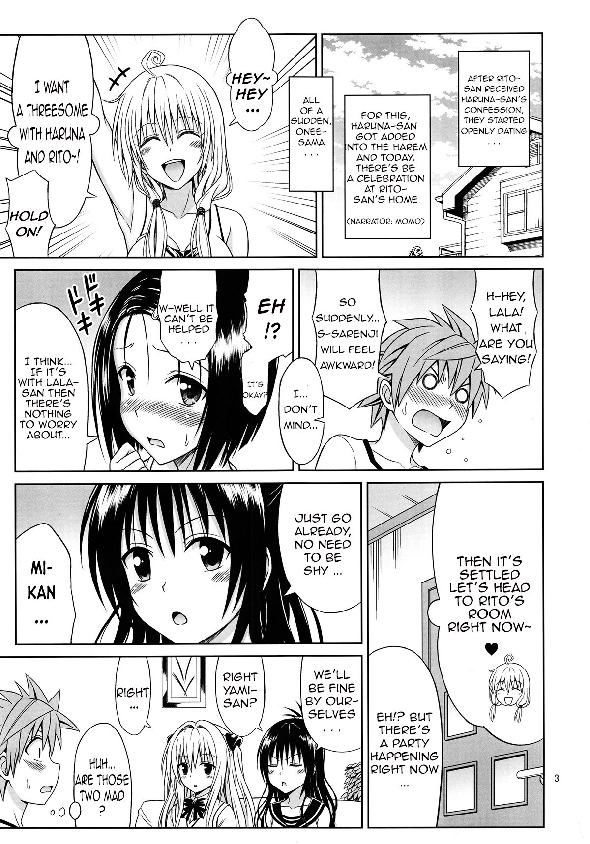 Hentai Manga Comic-To LOVE-Ru Girls-Read-2